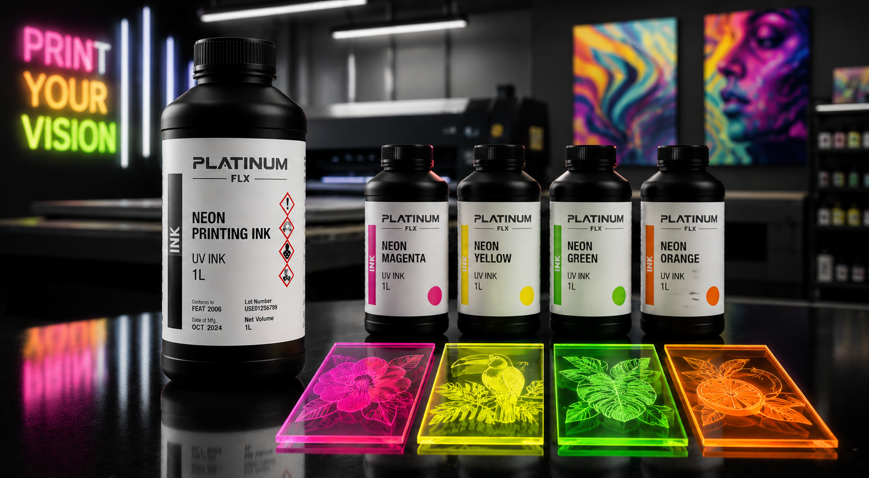 Plt_Non — Platinum Neon Printing Ink